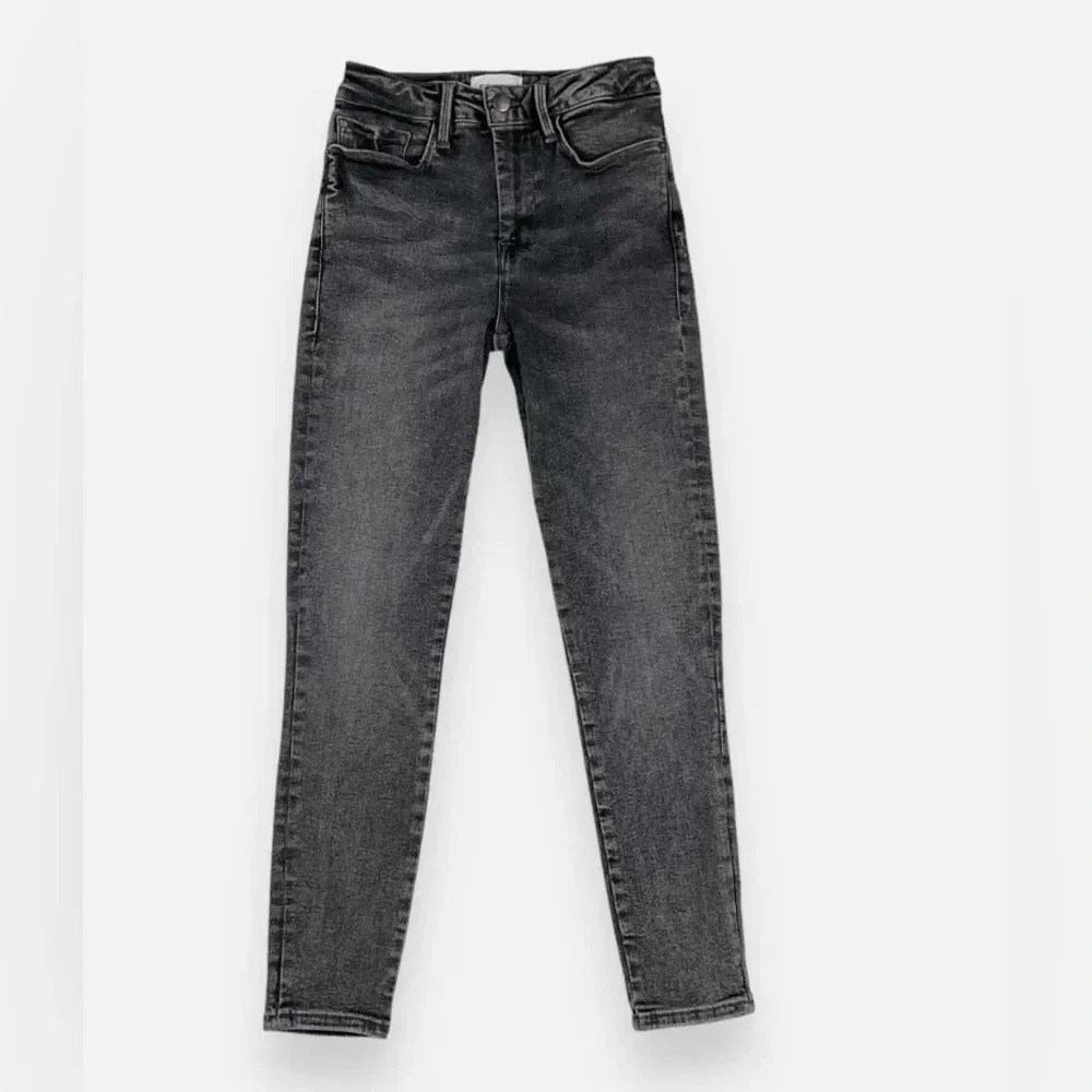 Frame Le One Skinny Crop Jeans - Picture 2 of 7